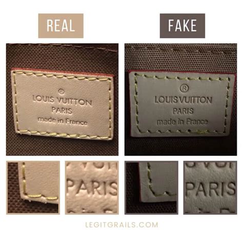 louis vuitton duffle bag fake vs real|authentic Louis Vuitton label.